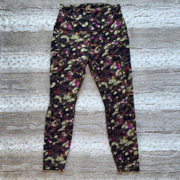Lululemon Align High-Rise Pant with Pockets 25" Soft Focus Splatter Green Multi - Picture 3 of 15